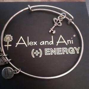 Alex and Ani skeleton key bracelet